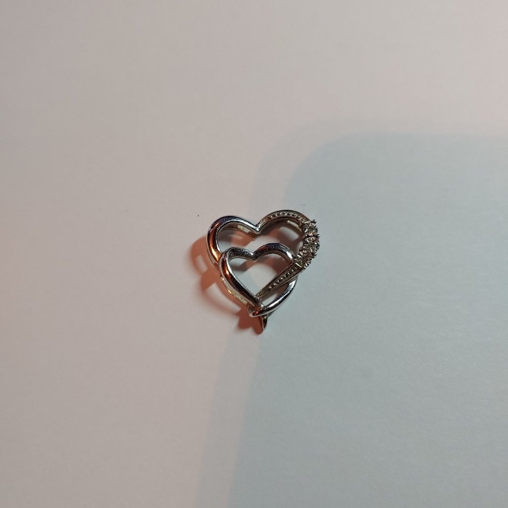 Kay Jewelers Accent Double Hearth Pendent